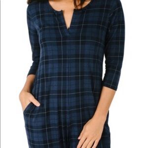 Smash and Tess plaid romper